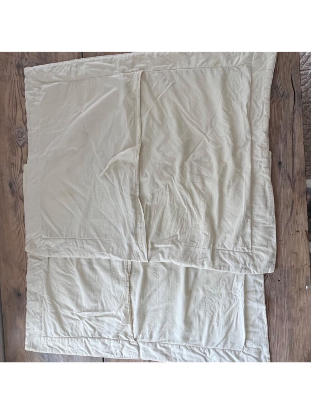 Vintage Floral Applique Quilted Pillow Shams Standard Size Granny Core Cottage - Picture 7 of 10